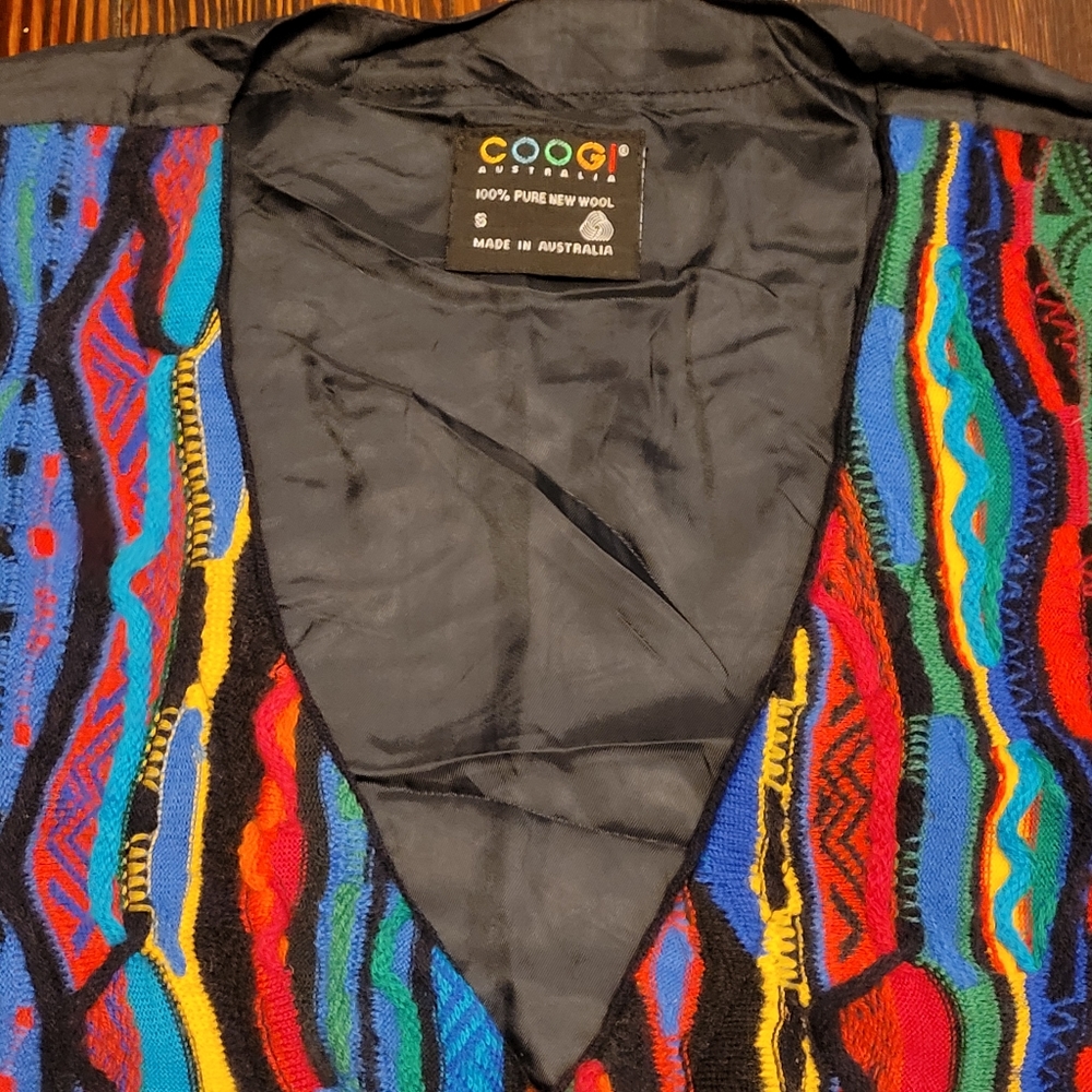 Authentic Coogi Sweater Vest size Small - Picture 3 of 4